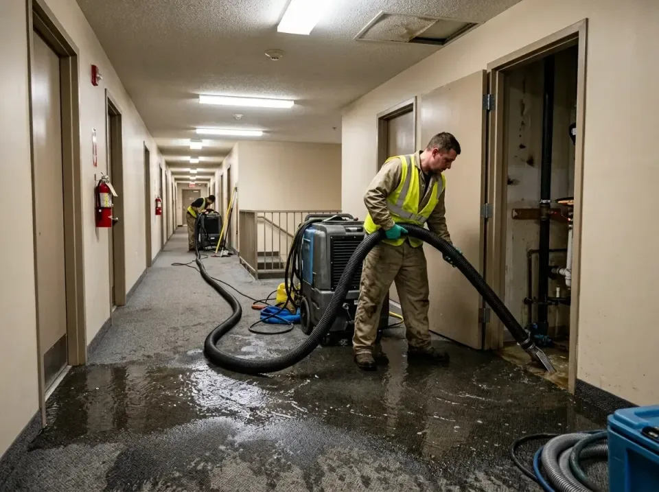 multi-unit-apartment-hallway-f-005 — frequently asked questions, Emergency Burst Pipe Water Extraction & Removal in Layhill,…